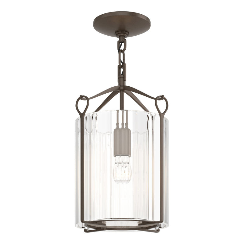 Bow Semi-Flush in Bronze - 121140-SKT-05-ZM0137 by Hubbardton Forge