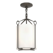 Bow Semi-Flush in Dark Smoke - 121140-SKT-07-GG0137 by Hubbardton Forge