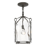 Bow Semi-Flush in Dark Smoke - 121140-SKT-07-LL0137 by Hubbardton Forge