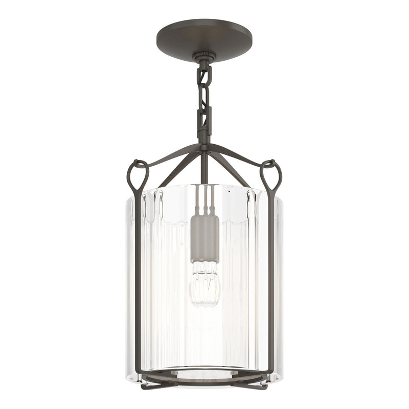 Bow Semi-Flush in Dark Smoke - 121140-SKT-07-ZM0137 by Hubbardton Forge