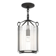 Bow Semi-Flush in Black - 121140-SKT-10-ZM0137 by Hubbardton Forge