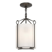 Bow Semi-Flush in Oil Rubbed Bronze - 121140-SKT-14-GG0137 by Hubbardton Forge