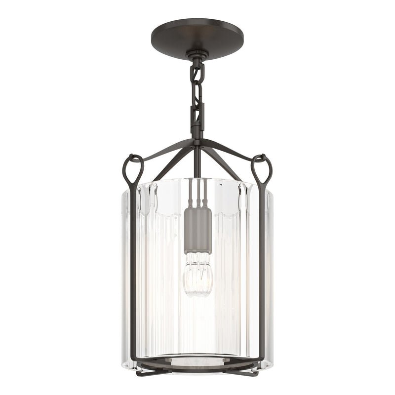 Bow Semi-Flush in Oil Rubbed Bronze - 121140-SKT-14-ZM0137 by Hubbardton Forge