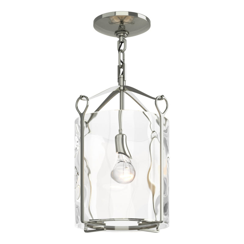 Bow Semi-Flush in Sterling - 121140-SKT-85-LL0137 by Hubbardton Forge