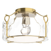 Bow Medium Semi-Flush in Modern Brass - 121142-SKT-86-LL0218 by Hubbardton Forge
