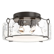 Bow Large Semi-Flush in Oil Rubbed Bronze - 121145-SKT-14-LL0216 by Hubbardton Forge