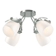 Lapas 4-Light Semi-Flush in Vintage Platinum - 121371-SKT-82-GG0330 by Hubbardton Forge