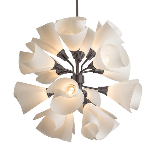 Mobius 16-Light 31" Orb Chandelier in Dark Smoke