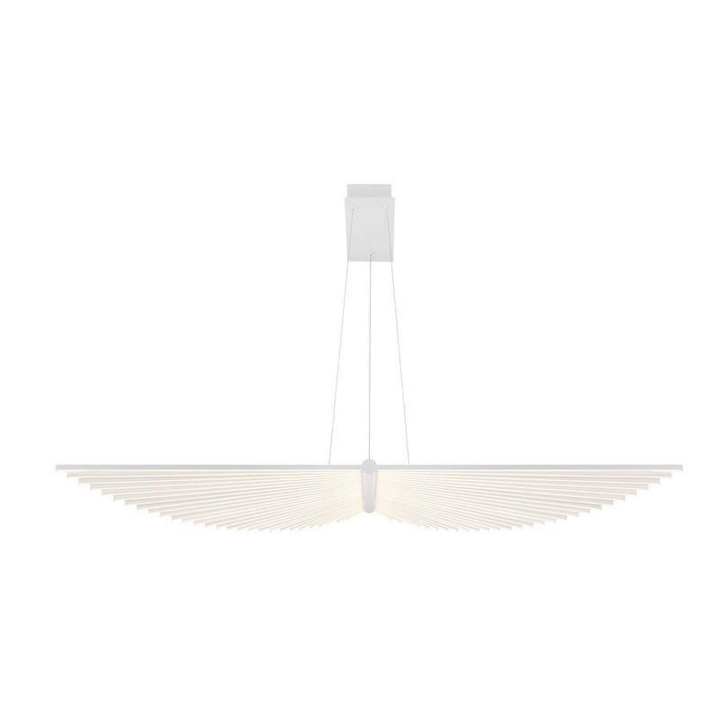 Seraph 59" Linear Pendant in Matte White