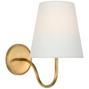 Lyndsie Small Wall Sconce in Hand-Rubbed Antique Brass