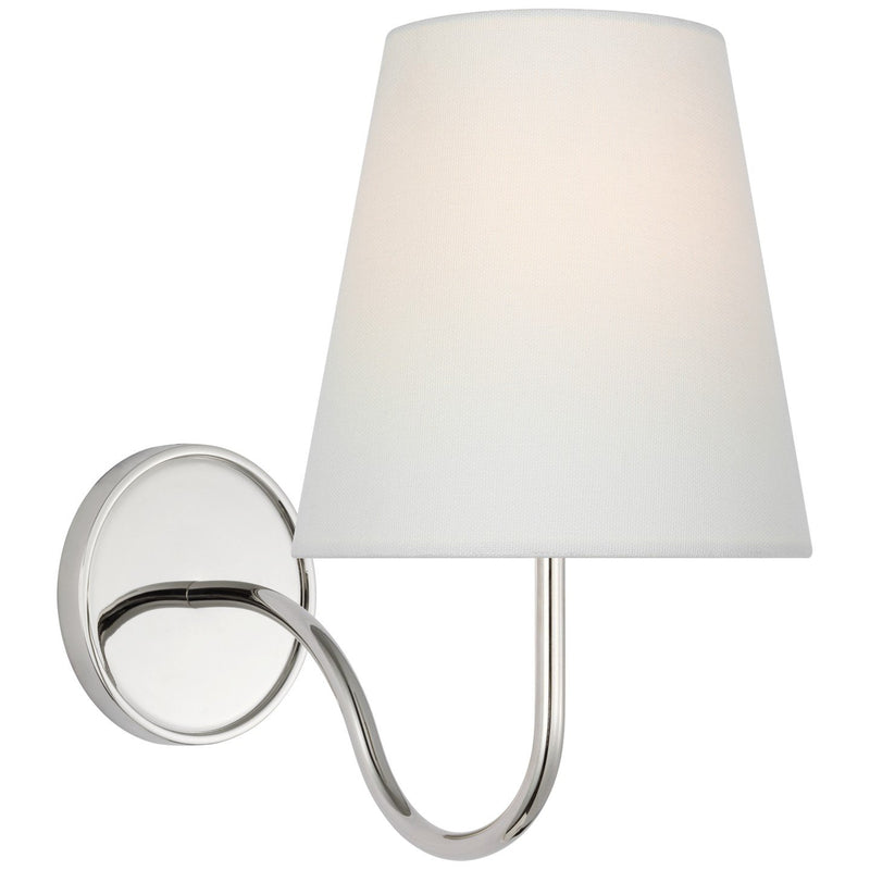 Lyndsie Small Wall Sconce in Polished Nickel