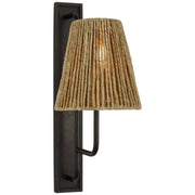Rui Tall Wall Sconce in Aged Iron