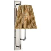 Rui Tall Wall Sconce in Polished Nickel
