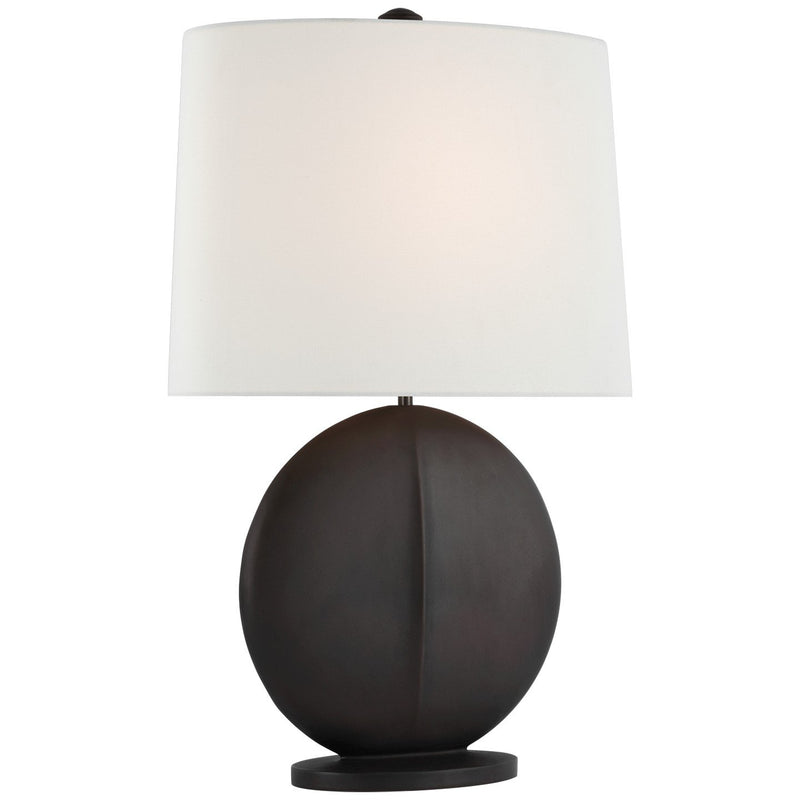 Mariza Medium Table Lamp in Carbon Black