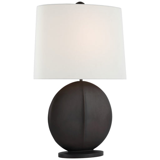 Mariza Medium Table Lamp in Carbon Black