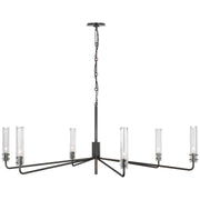 Casoria Grande 6-Light Chandelier in Bronze
