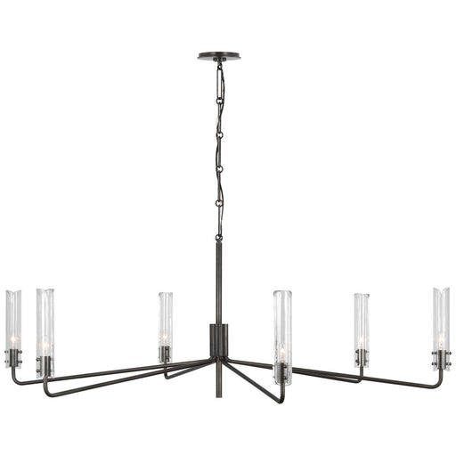 Casoria Grande 6-Light Chandelier in Bronze