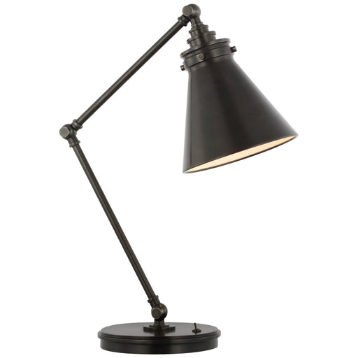 Parkington Medium Articulating Desk Lamp in Bronze