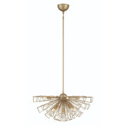 Dendelio 9-Light 22.5" Chandelier in Matte Gold