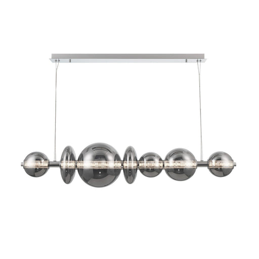 Atomo 3-Light 56" Linear Pendant in Chrome