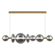 Atomo 3-Light 56" Linear Pendant in Gold