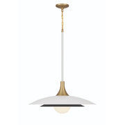 Welsh 24" LED Pendant in Matte White