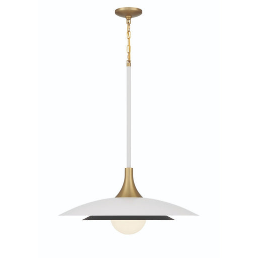 Welsh 24" LED Pendant in Matte White