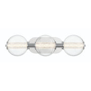 Atomo 3-Light 24.75" Vanity Light in Chrome