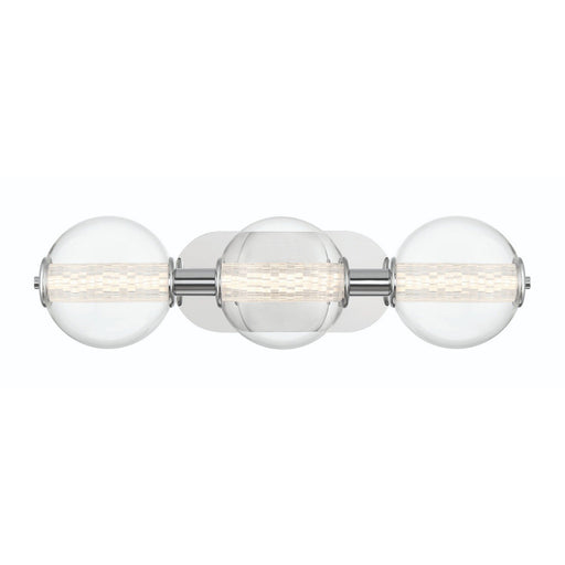 Atomo 3-Light 24.75" Vanity Light in Chrome