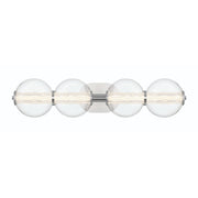 Atomo 4-Light 29.75" Vanity Light in Chrome