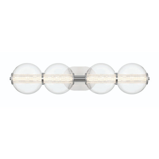 Atomo 4-Light 29.75" Vanity Light in Chrome