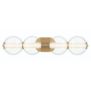 Atomo 4-Light 29.75" Vanity Light in Gold