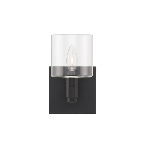 Decato 9" Wall Sconce in Matte Black