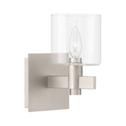 Decato 9" Wall Sconce in Satin Nickel