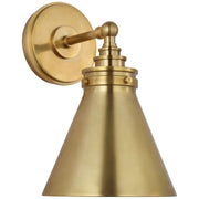 Parkington Small Wall Sconce in Antique-Burnished Brass