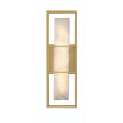 Blakley 16" Outdoor Wall Sconce in Matte Gold