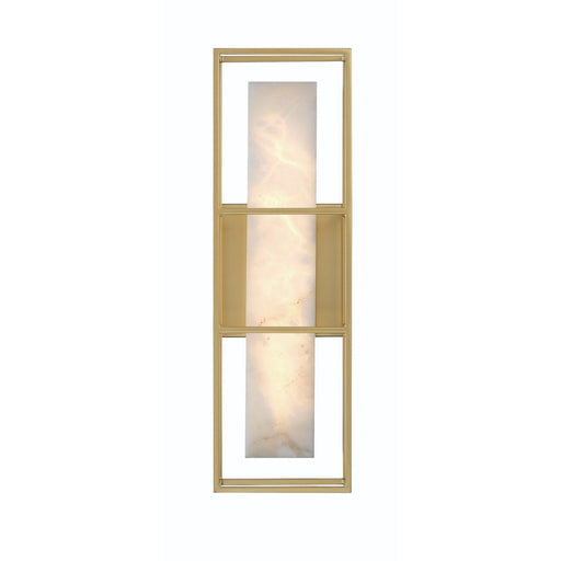 Blakley 16" Outdoor Wall Sconce in Matte Gold