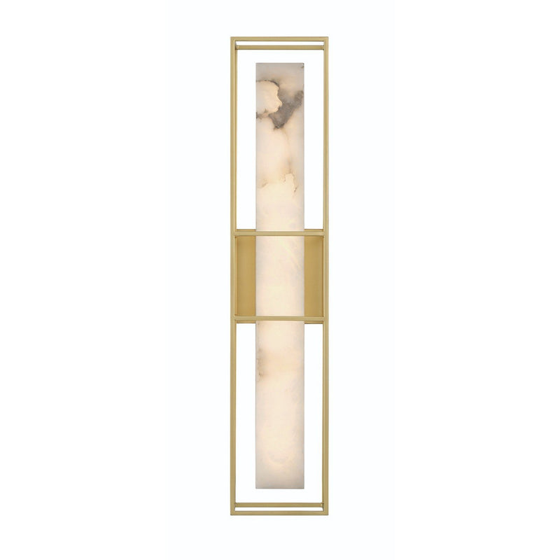 Blakley 24" Outdoor Wall Sconce in Matte Gold