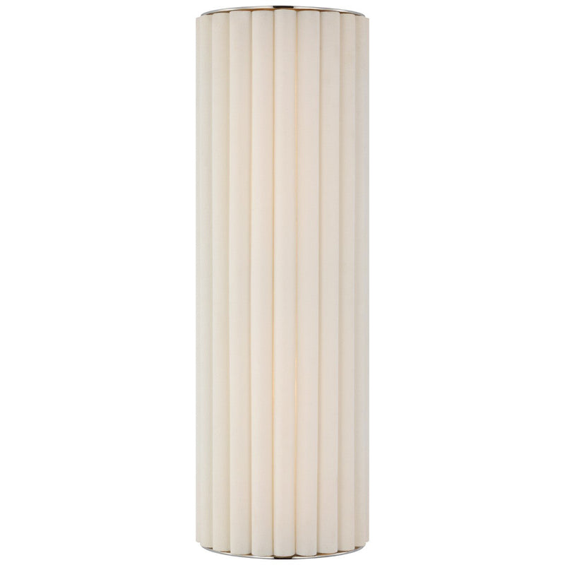 Palati Large Tall Wall Sconce in Polished Nickel