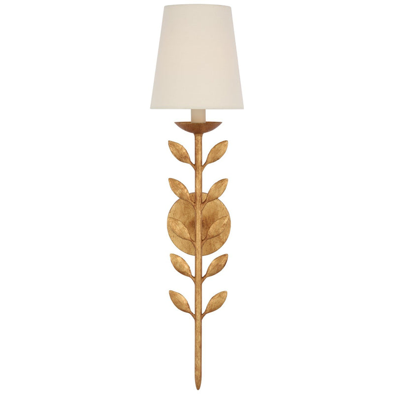 Avery 26" Wall Sconce in Antique Gold Leaf