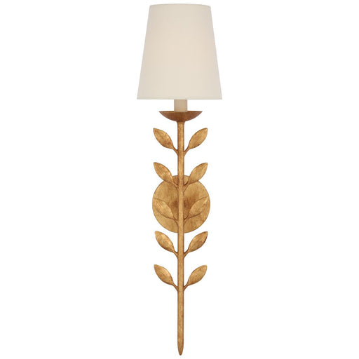 Avery 26" Wall Sconce in Antique Gold Leaf