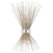 Strada Medium 2-Light Wall Sconce in Polished Nickel