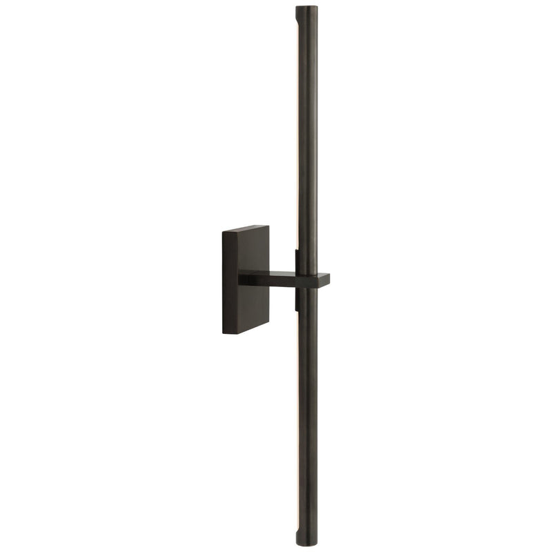 Axis Large Linear Wall Sconce in Bronze