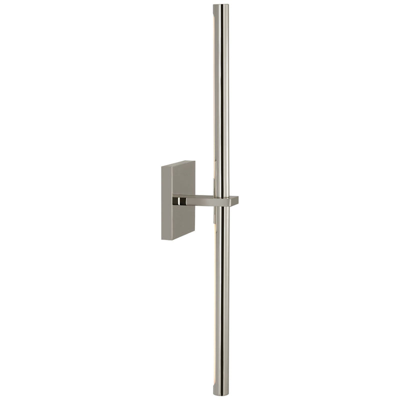 Axis Large Linear Wall Sconce in Polished Nickel