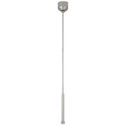 Rousseau Single Mini Pendant in Polished Nickel
