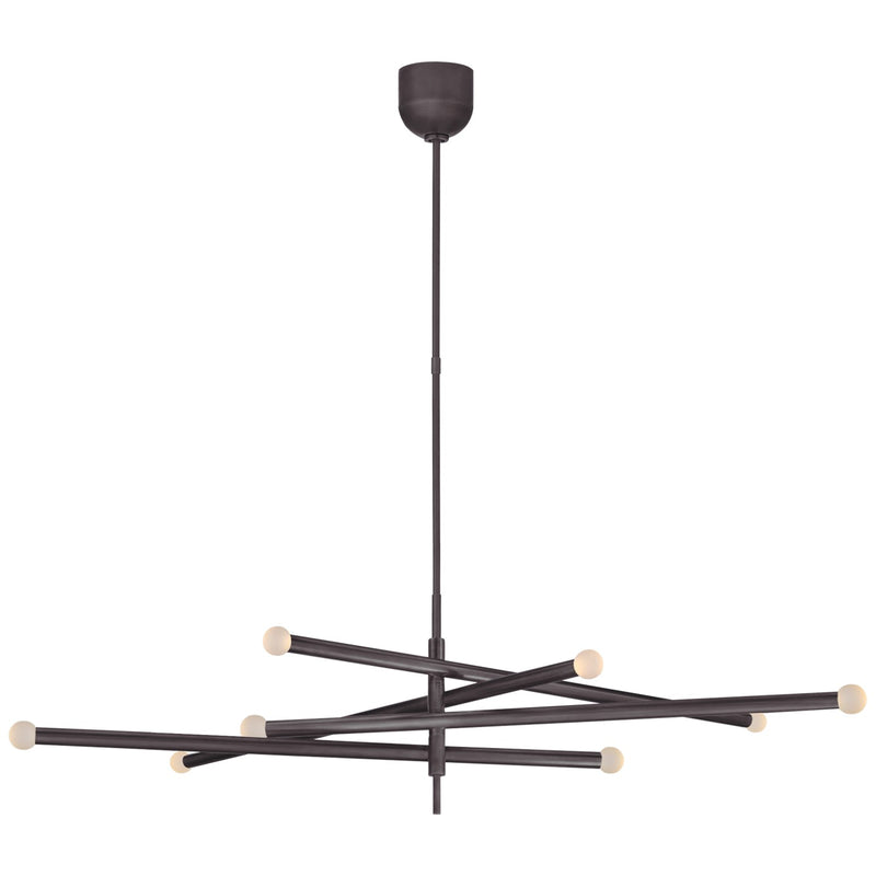 Rousseau LED Chandelier in Bronze - Lamps Expo