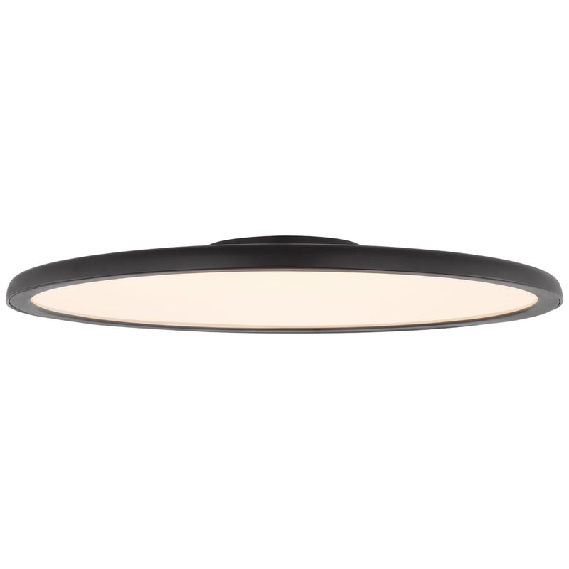 Dot 22" Flush Mount in Matte Black