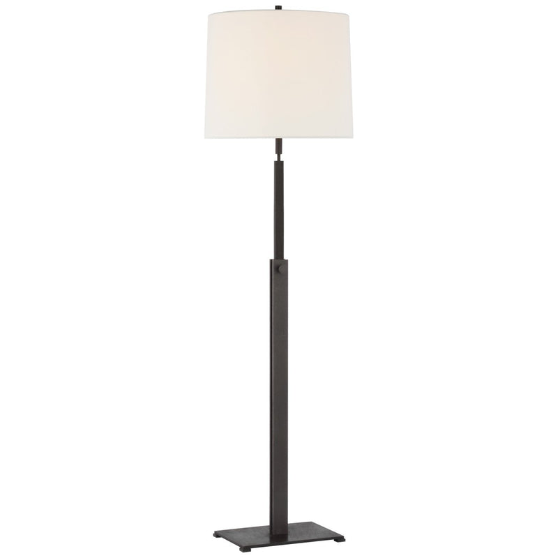 Cadmus Medium Adjustable Floor Lamp in Warm Iron