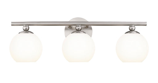Neoma Three Light Vanity in Brushed Nickel - Lamps Expo