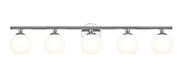 Neoma Five Light Vanity in Chrome - Lamps Expo